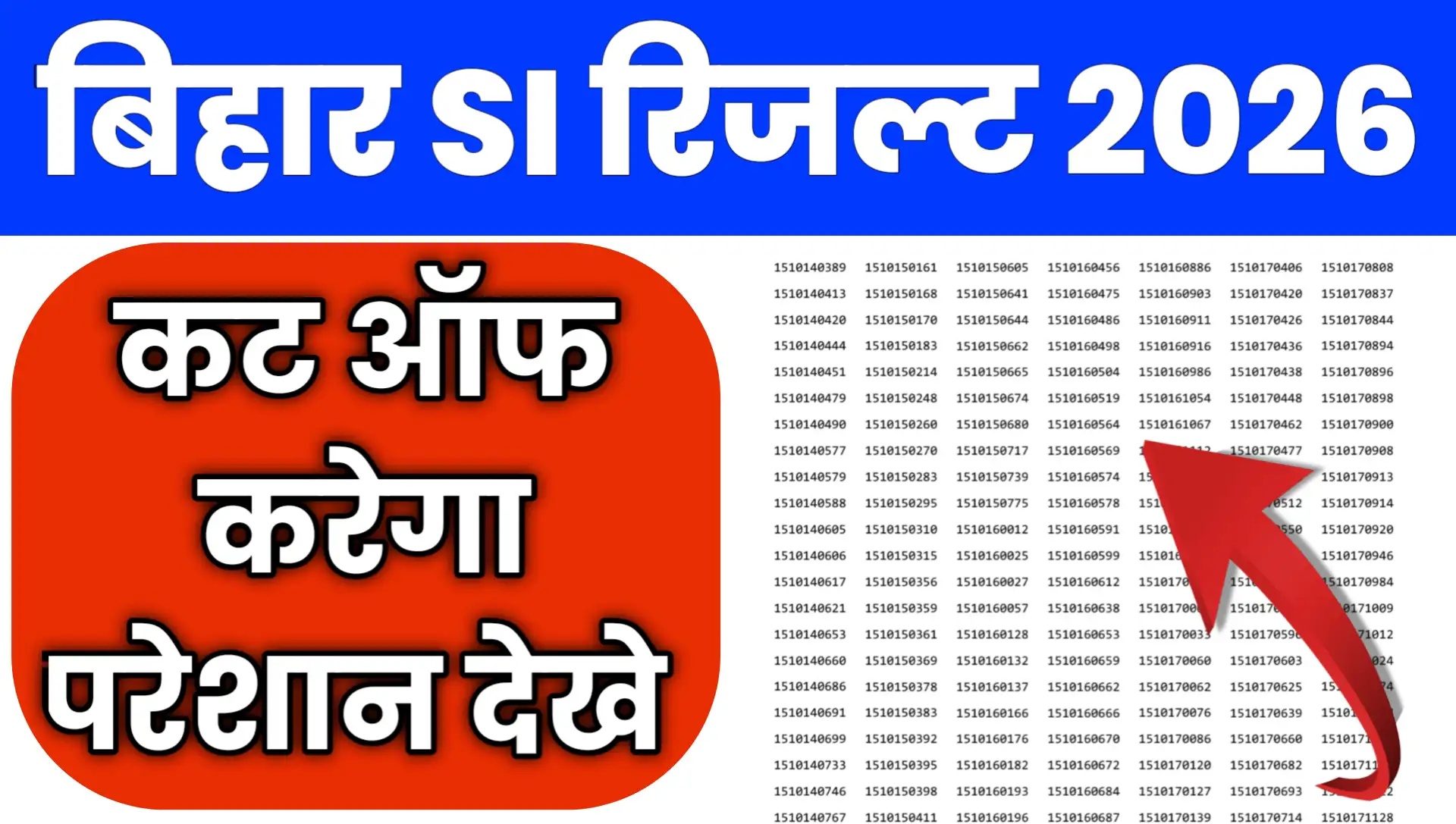 Bihar Police SI Result 2026 Kaise Check Kare
