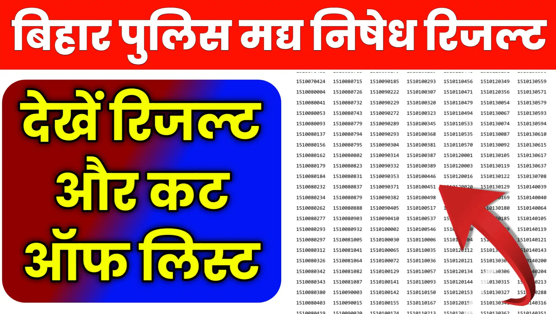 Bihar Police Madhya Nishedh Result 2026 Check